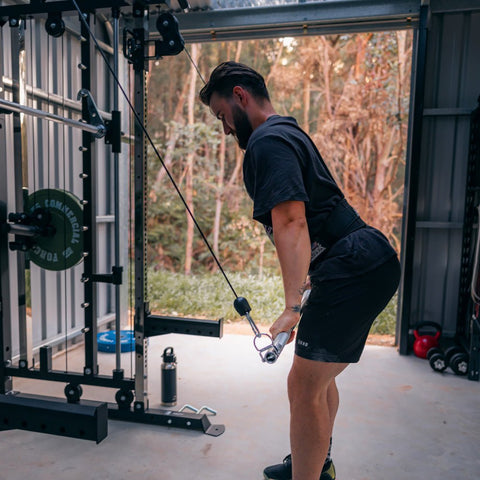 VARIETY OF CABLE EXERCISES