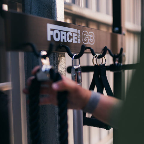 EASILY STORE YOUR WEIGHTS AND ATTACHMENTS