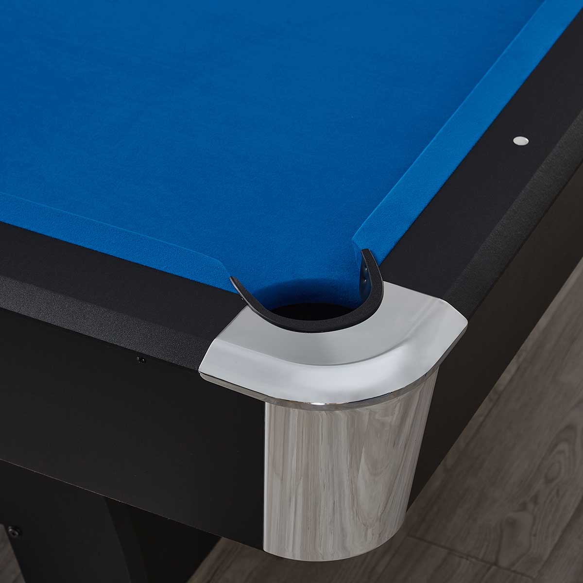 ActiveGo BreakShot 8ft High Speed Velvet Cloth Pool and Billiards Table with Ball Return, Solid Legs, 3-IN-1 Top for Table Tennis, full table Table Tennis and Pool Pool Cues, Balls and Accessories Included
