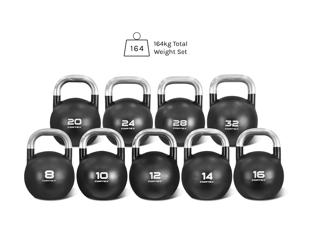 Commercial Steel Kettlebell V2 Package