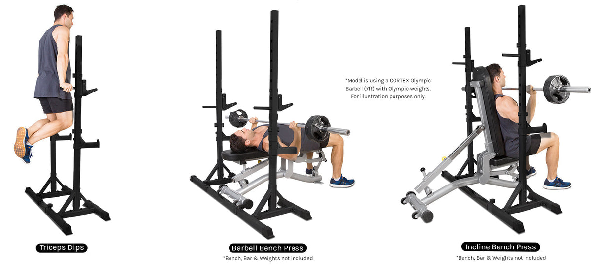 What you could do with the SR-10 Squat Rack