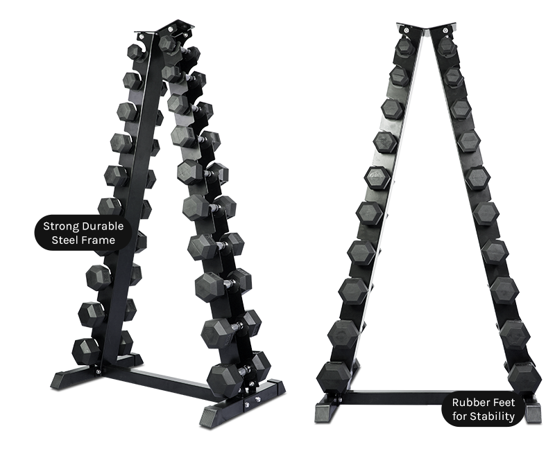 Sturdy & Sleek Weight Stand