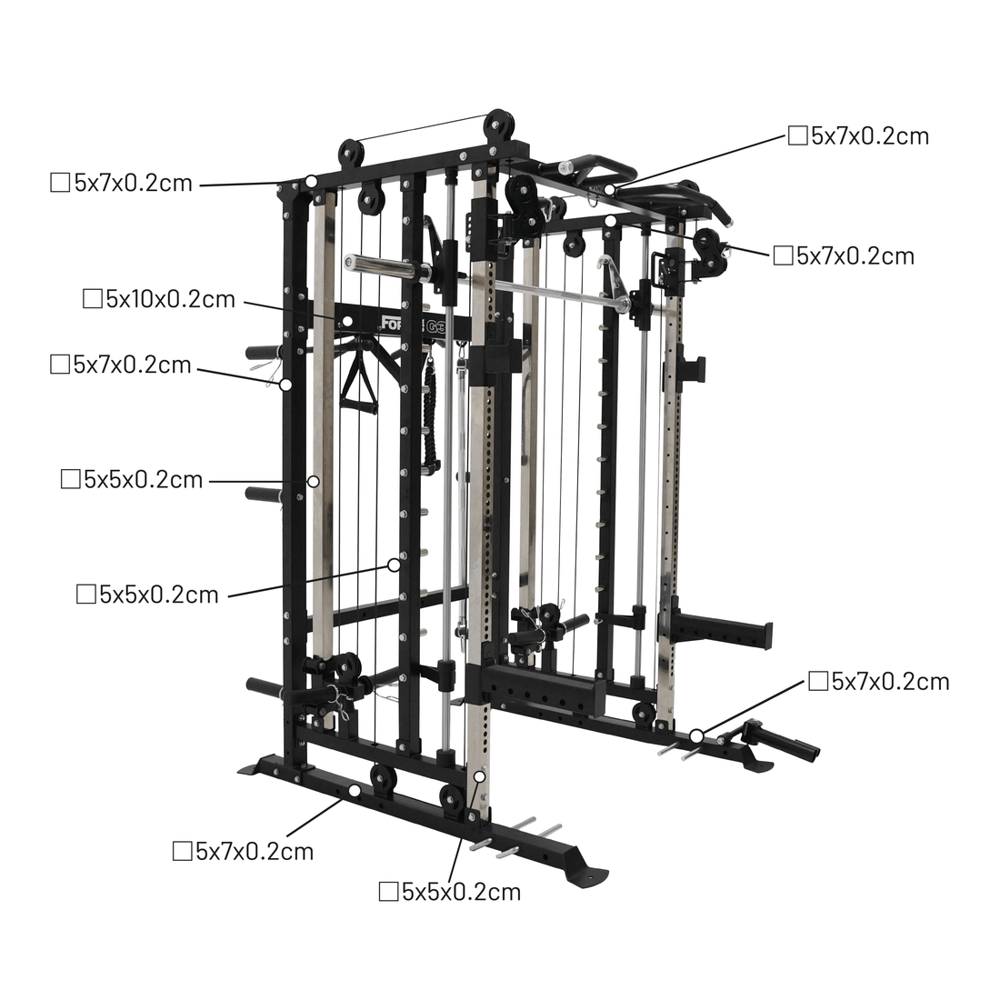 FORCE USA G3 V2 All-In-One Trainer