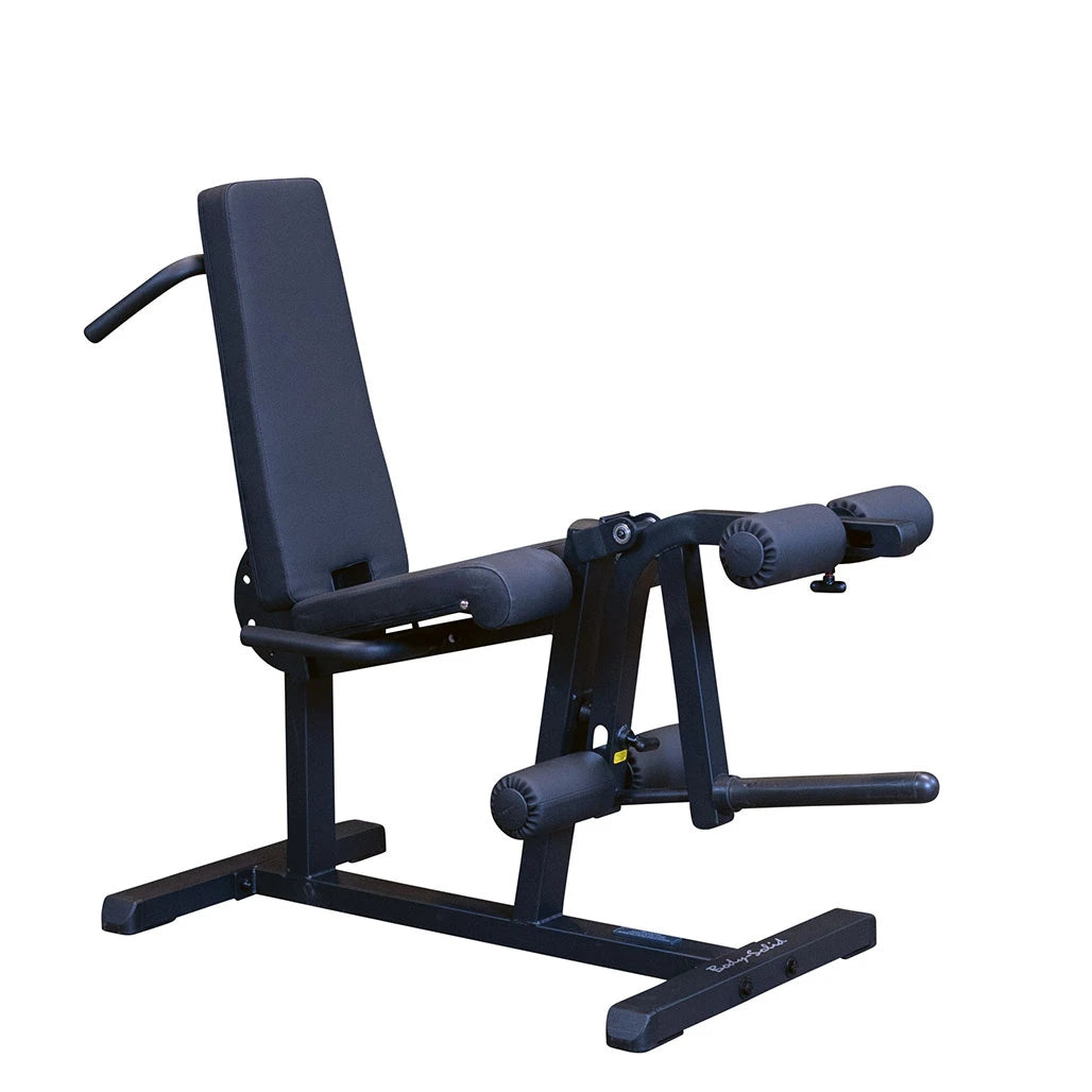 Body-Solid Seated Leg Extension & Supine Curl (Black)