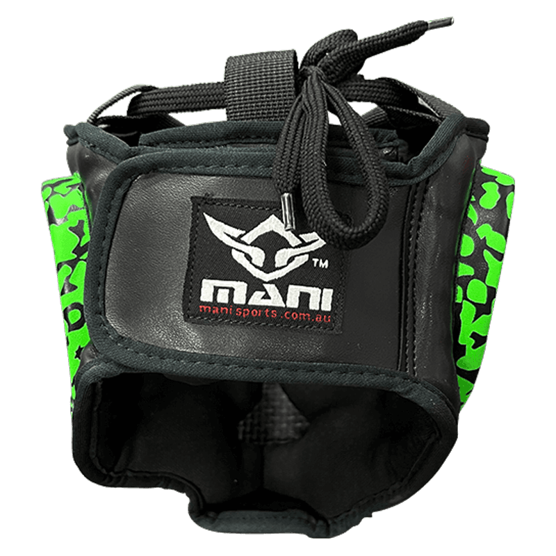 BOXING HEAD GEAR FOR KIDS - GREEN
