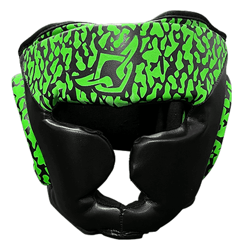 BOXING HEAD GEAR FOR KIDS - GREEN