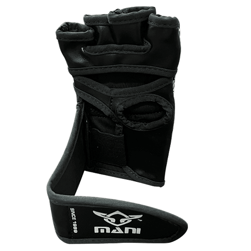 BLACK & WHITE KIDS MMA BOXING BAG GLOVES