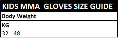 BLACK & WHITE KIDS MMA BOXING BAG GLOVES