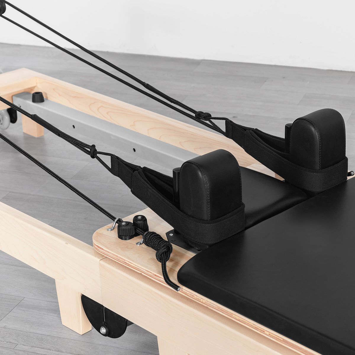 Lifespan Fitness Contour Folding Wood Pilates Reformer Set