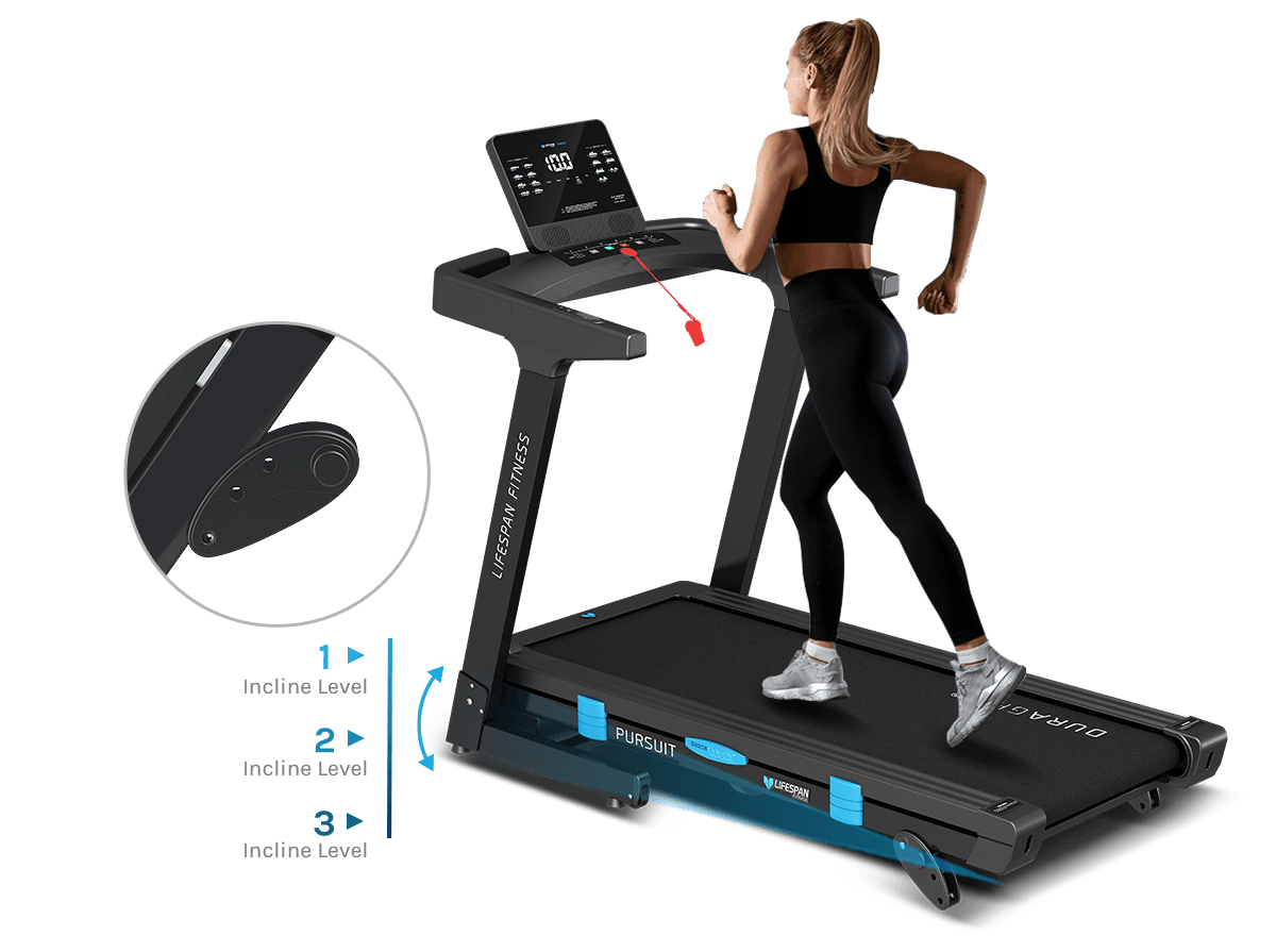 3 Levels of Manual Incline