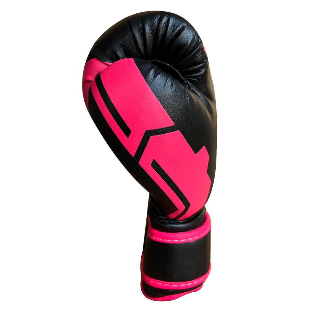 KIDS BOXING GEAR/GLOVES - Pink & Black