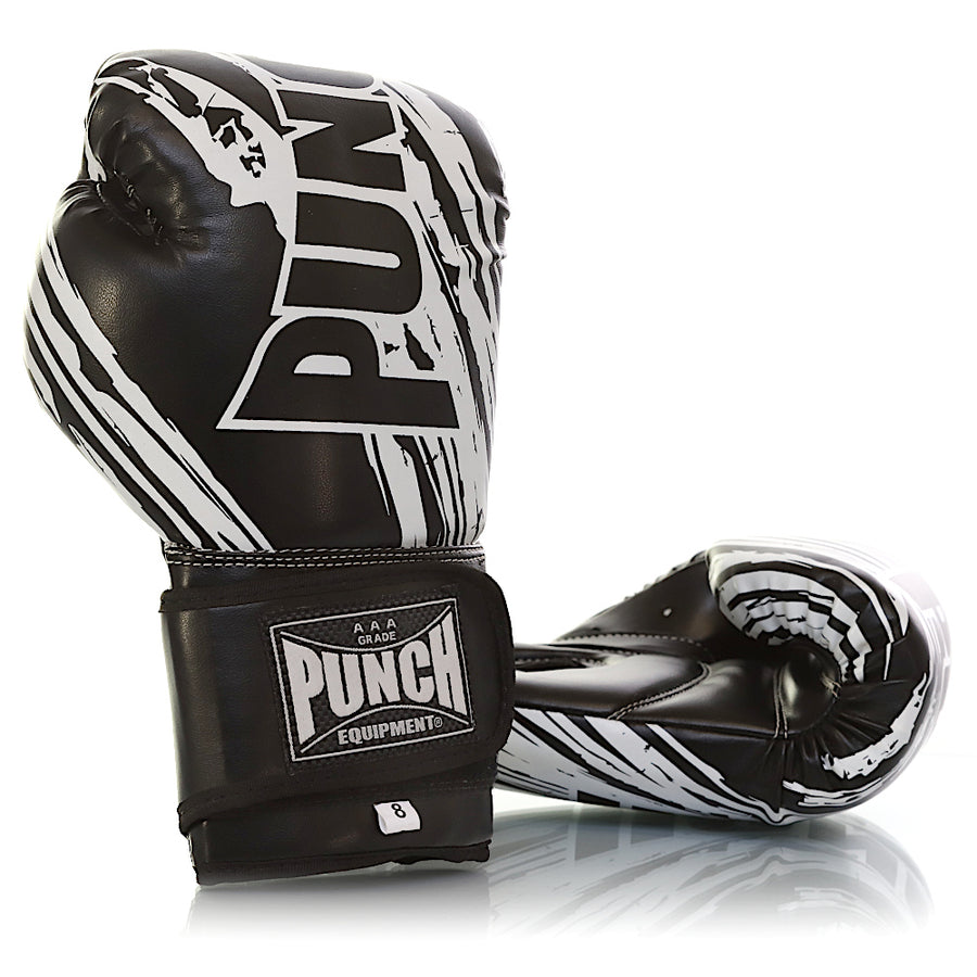 BOXING GLOVES - Youth (8-14yo) - 8oz - BLACK