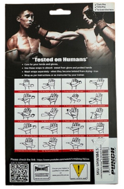 HAND WRAPS - Urban™ 4.5m - 3 SET - BLACK