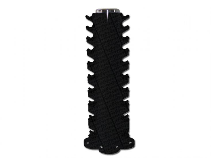 Vertical Rubber Hex Dumbbell Rack