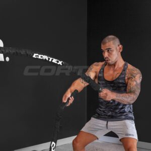 CORTEX SLEEVED BATTLE ROPE 38MM X 15M
