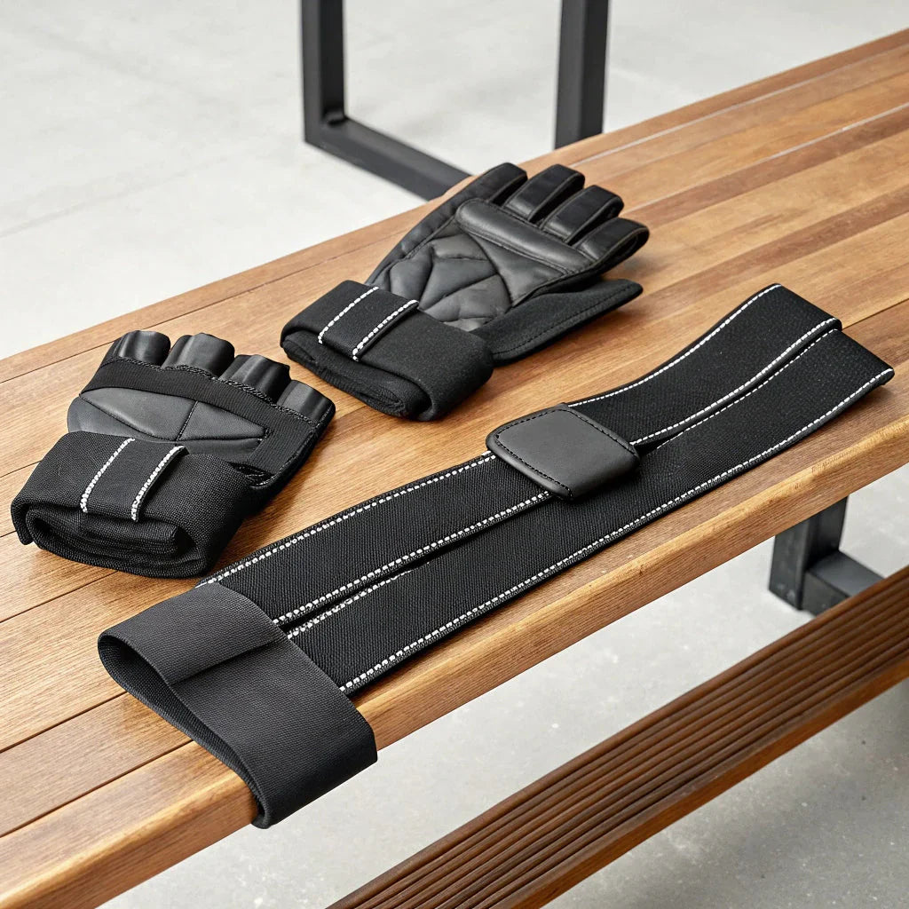 Gym Gloves, Straps and Belts