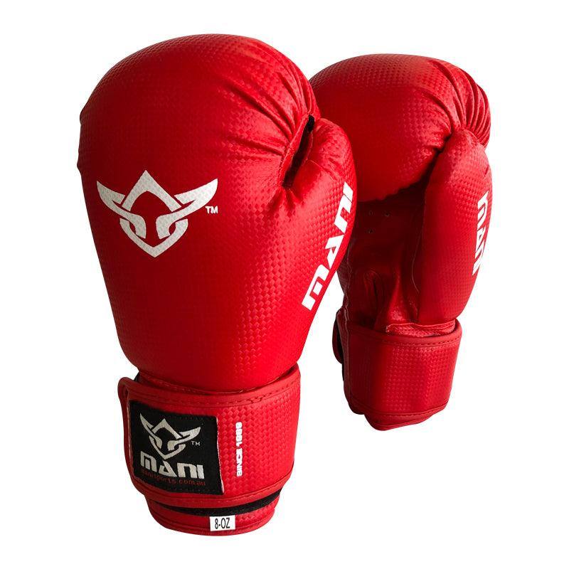 TEEN TRAINING BOXING GLOVES - RED