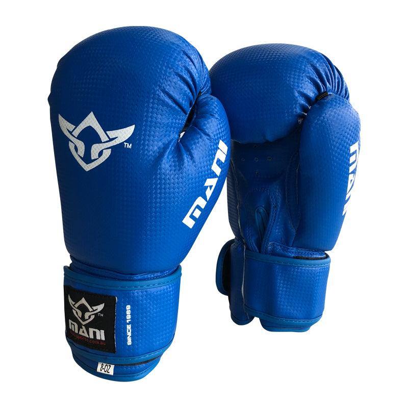 TEEN TRAINING BOXING GLOVES BLUE