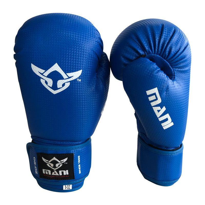 TEEN TRAINING BOXING GLOVES BLUE