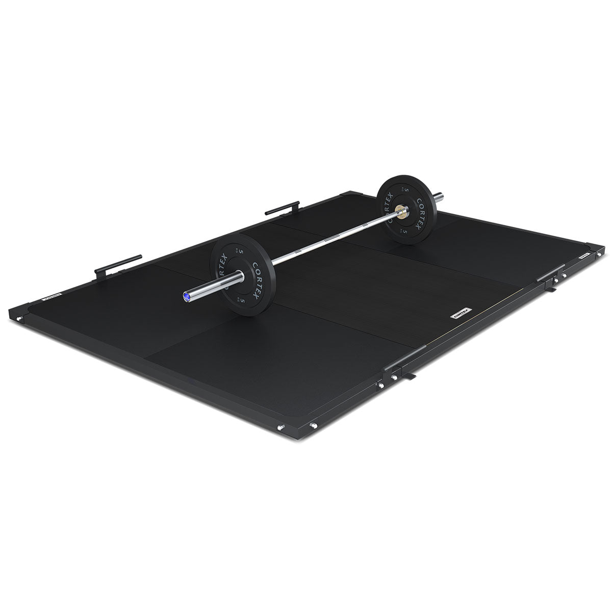CORTEX 50mm Weightlifting Platform V2 with Dual Density Mats Framed Se