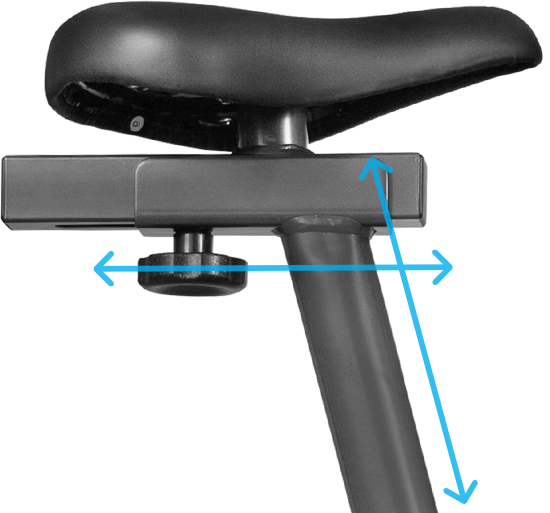 Fore and Aft Seat Adjustability