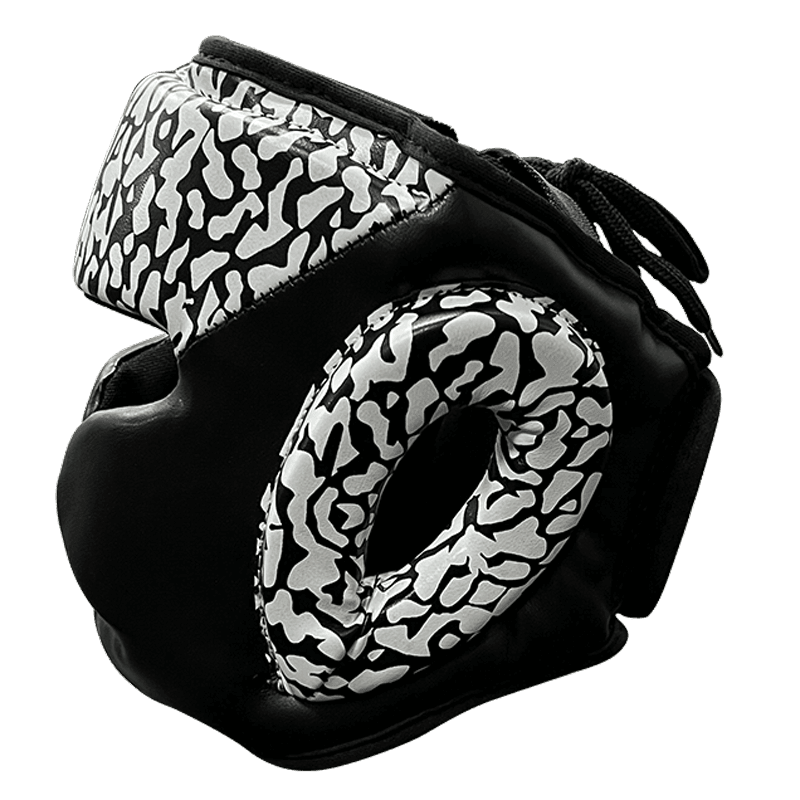 BLACK & WHITE KIDS HEAD GEAR