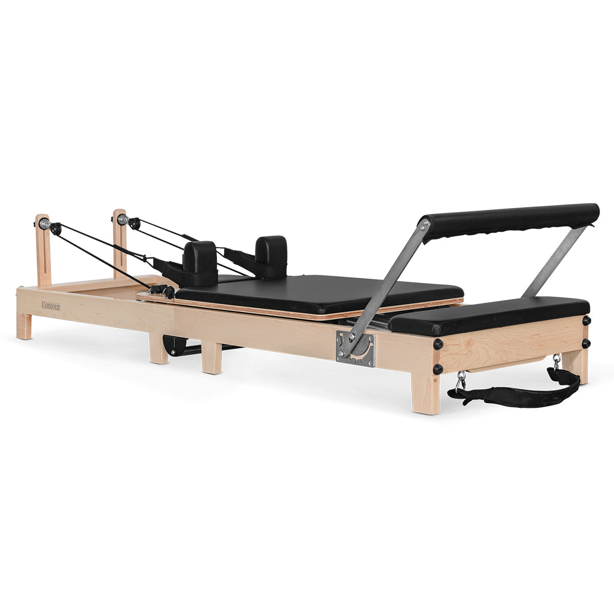 Lifespan Fitness Contour Folding Wood Pilates Reformer Set