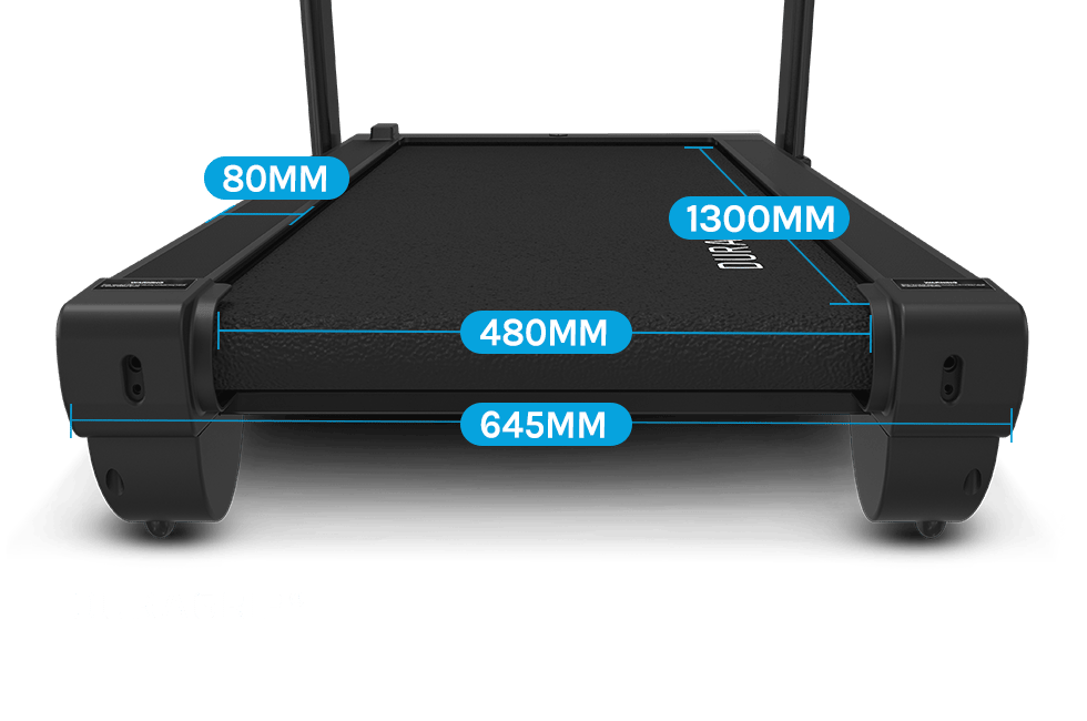 Spacious DuraGrip® Running Belt