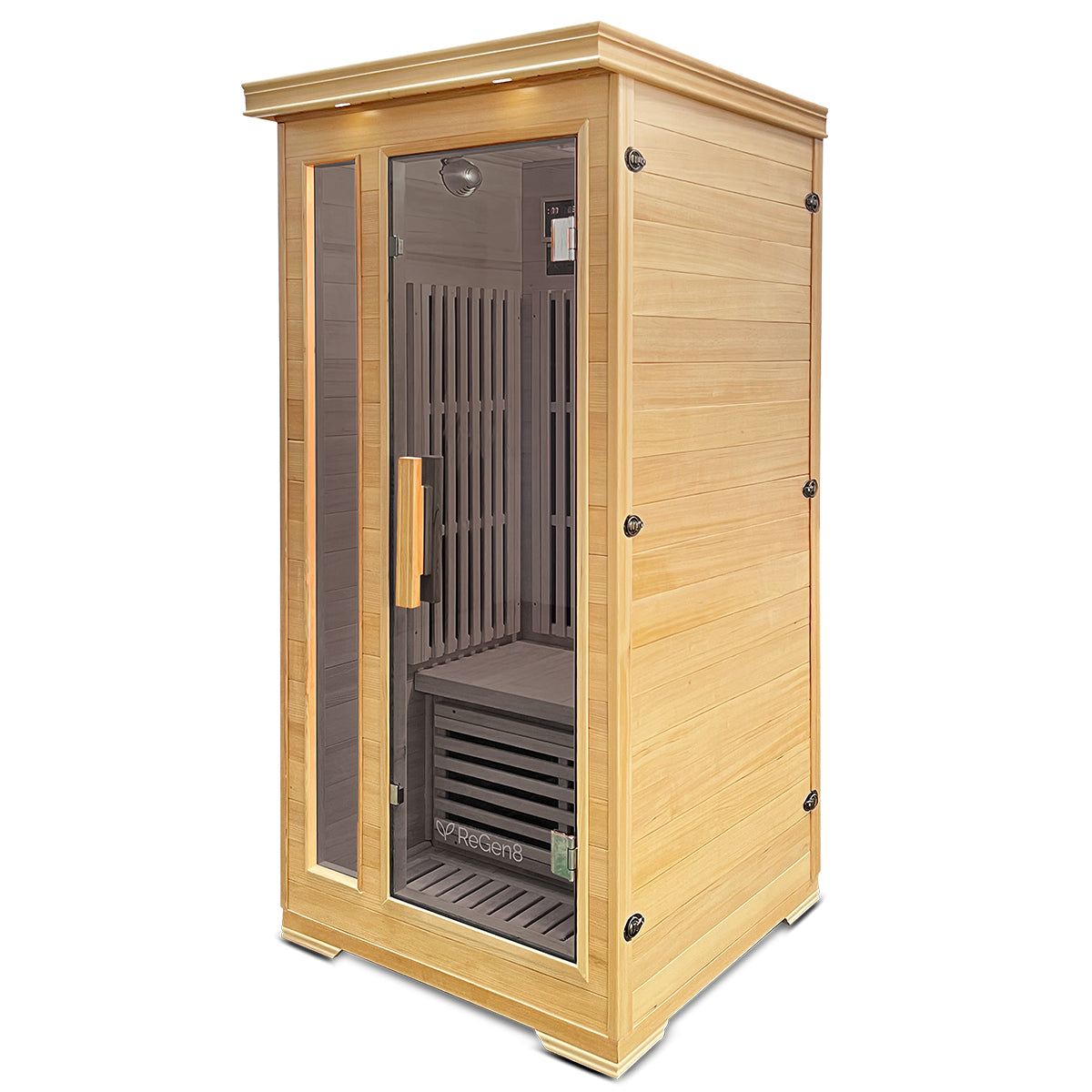 ReGen8 Solo V2 - 1 Person 1410W Infrared Sauna