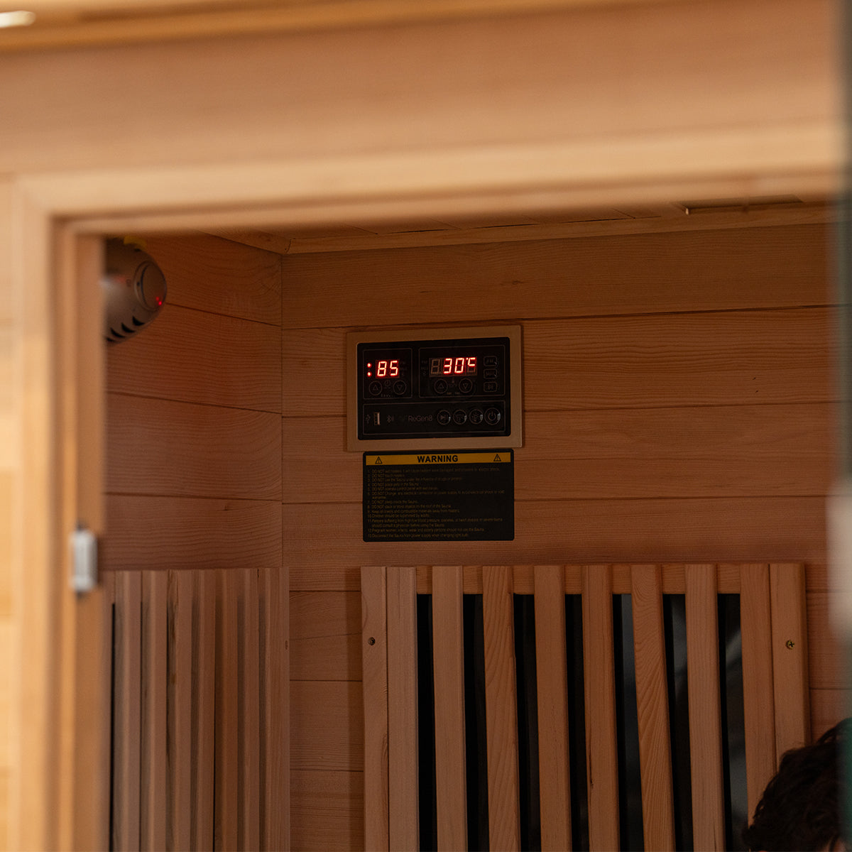 ReGen8 Solo V2 - 1 Person 1410W Infrared Sauna