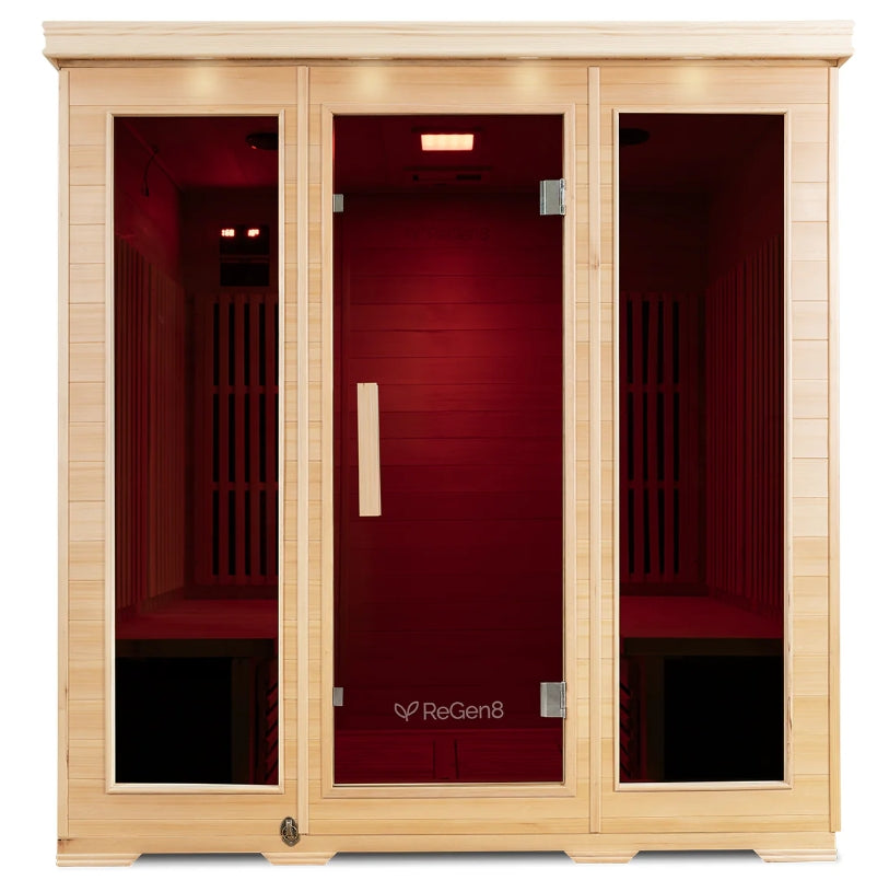 ReGen8 Quadro - 4 Person 2640W Infrared Sauna