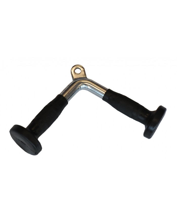 Tricep Press Down Bar With Rubber Grips