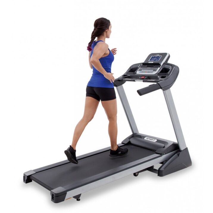 Spirit SXT285 Treadmill with woman using it