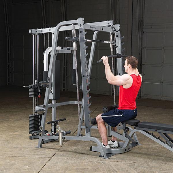 Bodysolid Lat Pull Down Option For Smith Machine