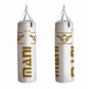 PUNCHING BAGS 4FT FILLED COMMERCIAL GRADE 45 CM DIA GOLD