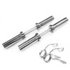 chrome plated dumbbell handles