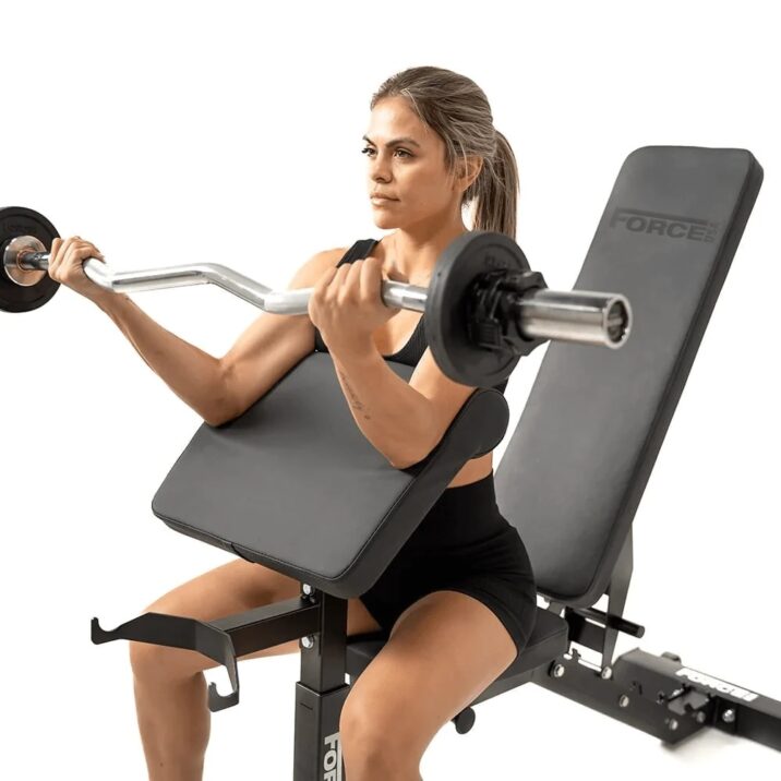 Force USA FID Bench With Preacher Curl Melbourne Fitness Equipment