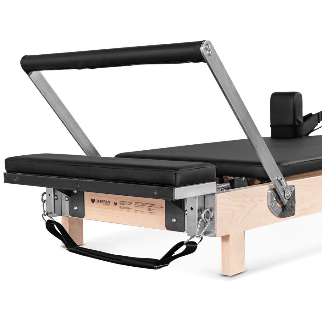 Lifespan Fitness Contour Folding Wooden Reformer Pilates Bed Set ...