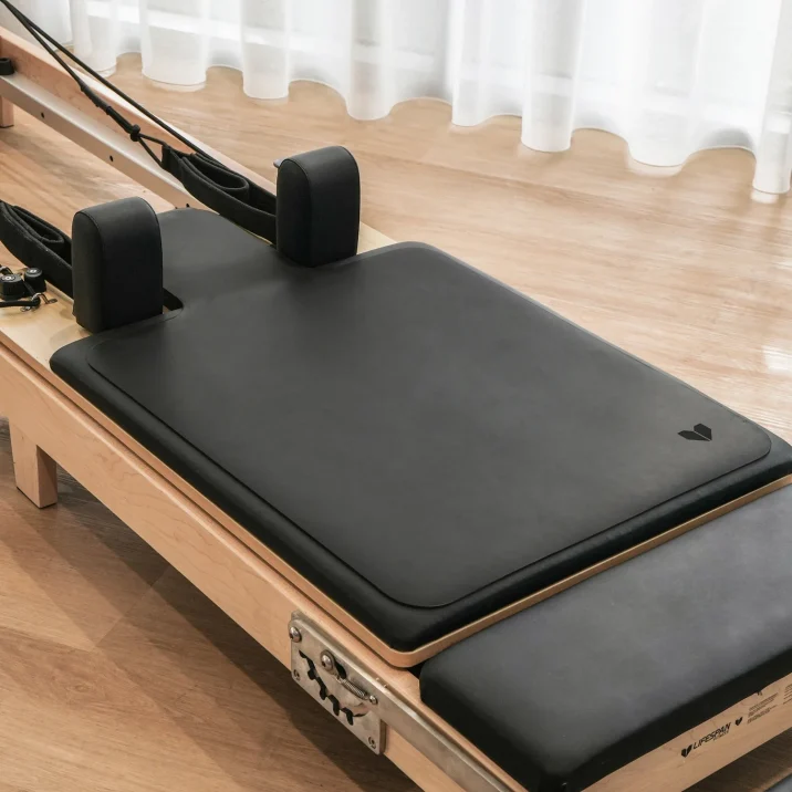 Lifespan Fitness Pilates Reformer Anti Slip Mat - Black - Image 6