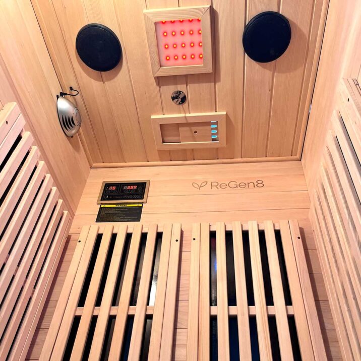 ReGen8 Solo V2 - 1 Person Infrared Sauna - Image 5