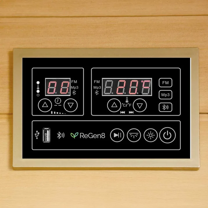 ReGen8 Solo V2 - 1 Person Infrared Sauna - Image 6