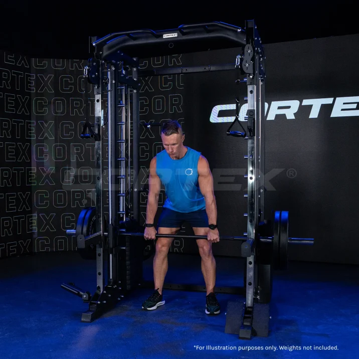 CORTEX SM-25 6-in-1 Power Rack with Smith & Cable Machine (New 2025 Model) - Image 4